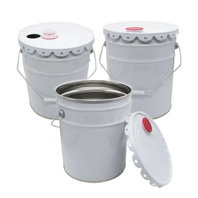 20L leere Metallbehälter mit Spüldeckel für Industriefettverpackungen
