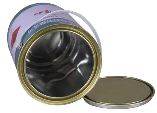 5 Liter Blechdose mit Deckel und Plastikgriff für die Lagerung von Farben