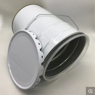 Kegelförmiger 5 Gallonen offener Stahlbehälter mit PE-Trommelverkleidung 0,32 bis 0,42 mm