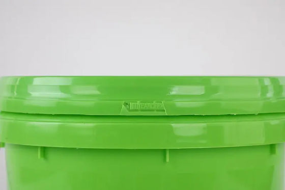 5 Gallonen große Plastikbehälter mit Tränenscheibendeckeln für die Lagerung von Flüssigkeit und Feststoff