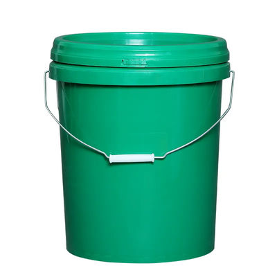 5 Gallonen große Plastikbehälter mit Tränenscheibendeckeln für die Lagerung von Flüssigkeit und Feststoff