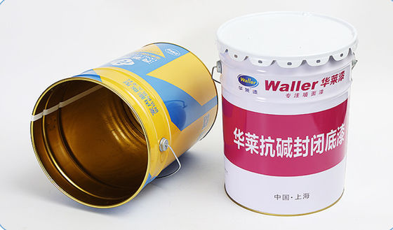 5 Gallonen offenen Kopf Metallfarbe Eimer Verschütterungsnachweis