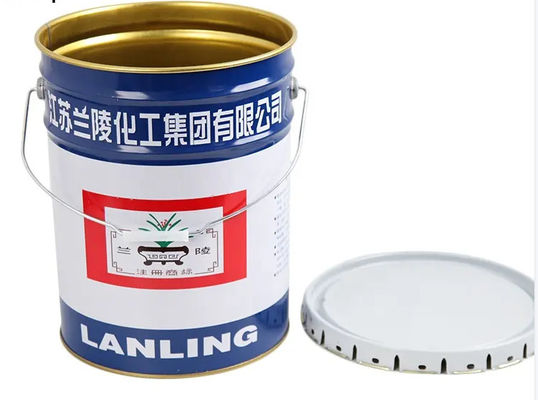 1 Gallon bis 6 Gallon Metall Tinplate Eimer mit UN-Zulassung für Druck und Verpackung
