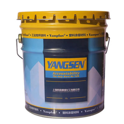Metallblech Chemikalien Eimer 1 Gallon bis 6 Gallonen Rund