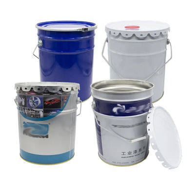 Pulverprodukte 5 Gallonen Stahl Eimer Hebel Schloss Ring Deckel und Griff