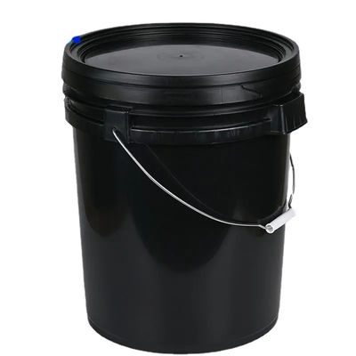 Bequeme, auf stapelbare, offene Plastikbehälter mit Rieke-Flex-Spout-Deckel