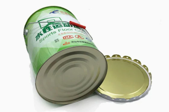 Rostfeste 5 Gallonen Metallverzinkte Eimer